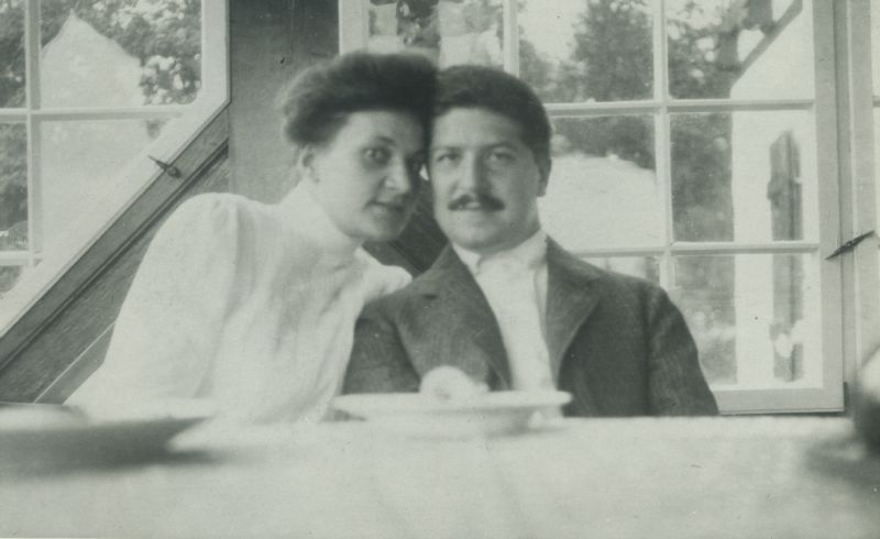 Therese and Artur Schnabel, around 1905