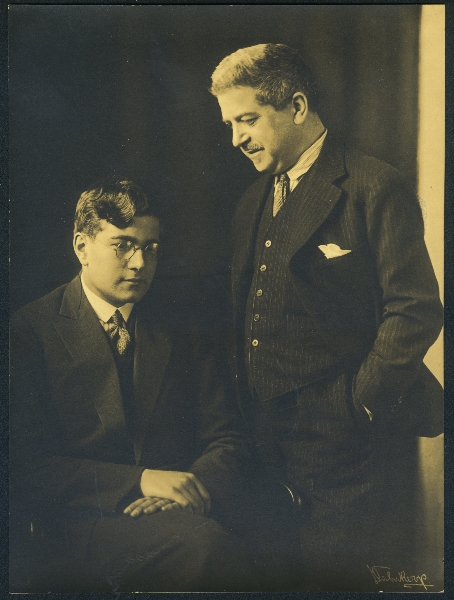 Karl Ulrich and Artur Schnabel, Berlin, late 1920's