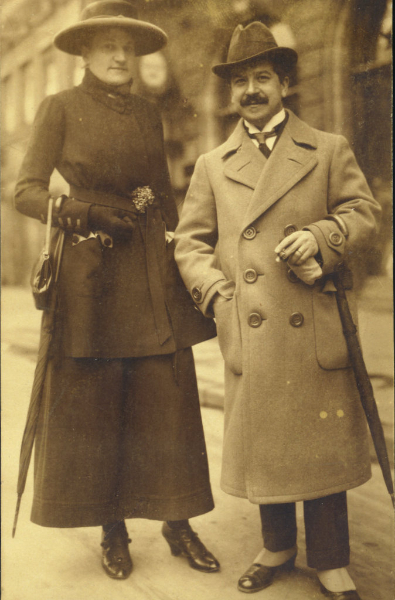Therese and Artur Schnabel, Berlin, ca. 1910