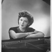 Helen Schnabel at piano, late 1930's